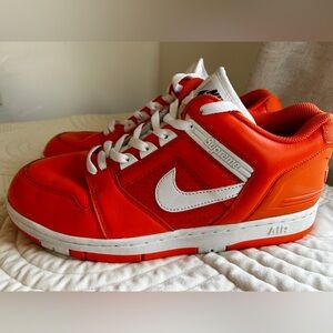 Nike SB Air Force 2 Low Supreme Orange Blaze Men’s Size 10 No Box